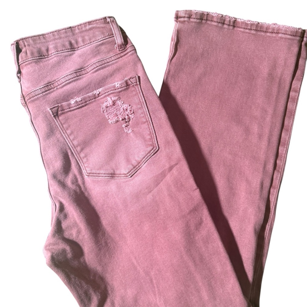 ❤️ Russet Crop Flare Jeans Vervet by Flying Monkey - Picture 5 of 5